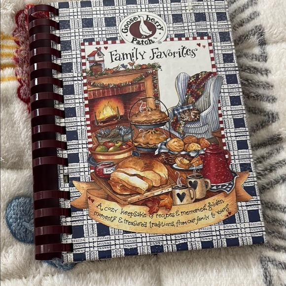 Family Favorites Cookbook - Red and Blue - Picture 1 of 1